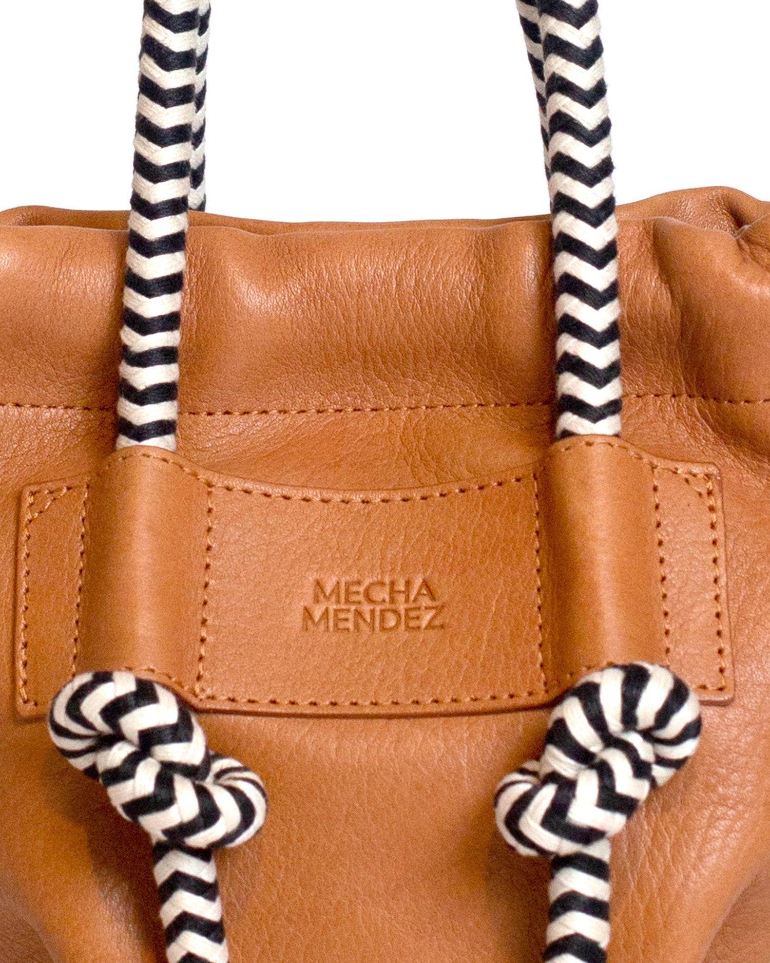 Irupe Mini Leather Bag - Tan Bataraza