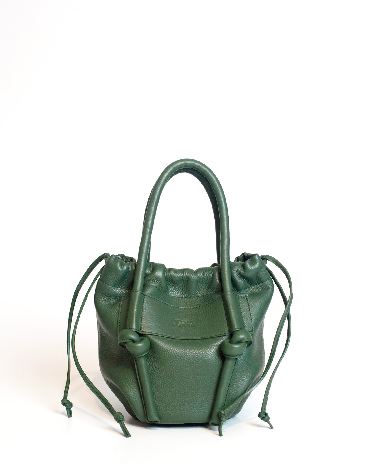 Irupe Medium Leather Bag - Selva