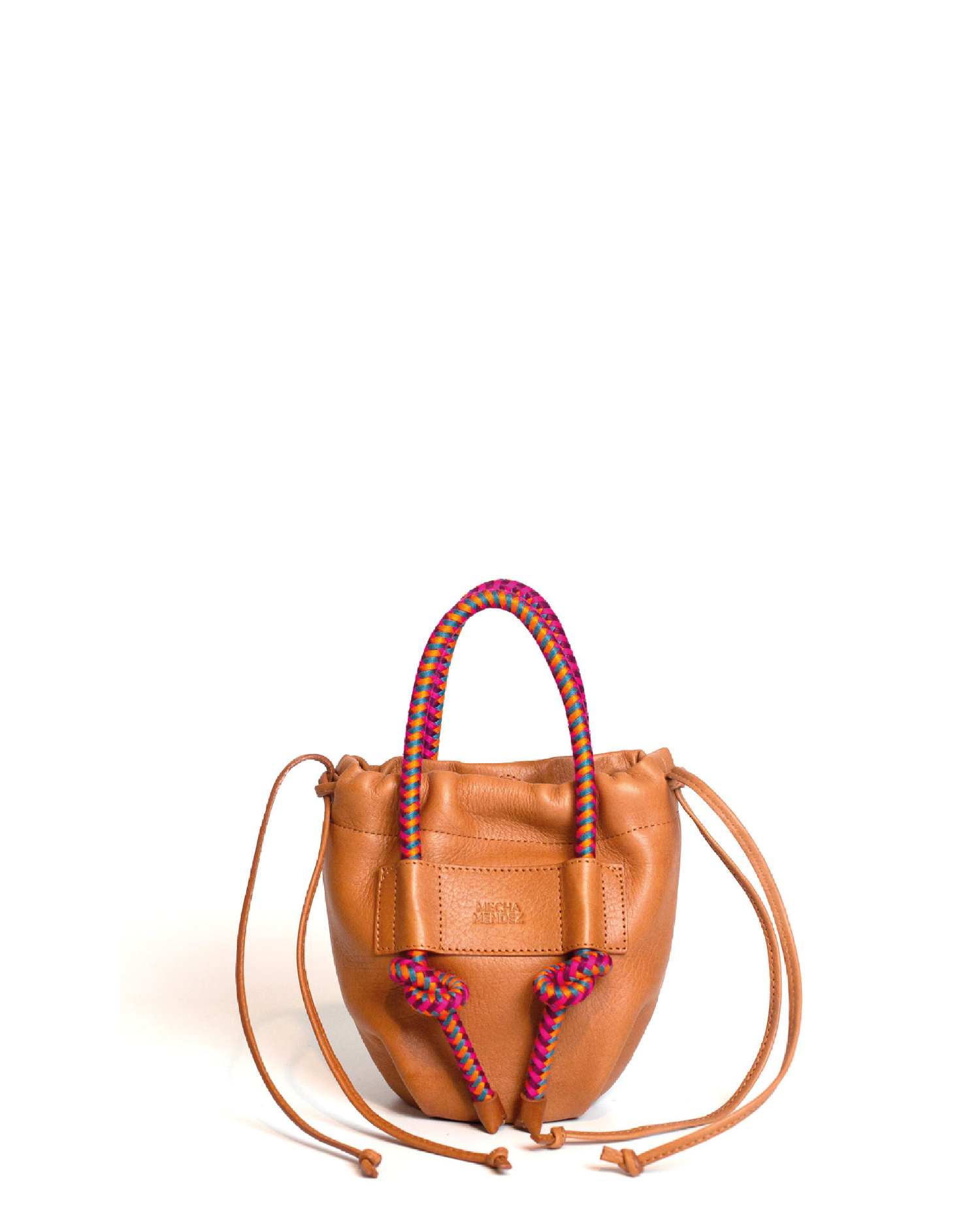 Irupe Mini Leather Bag - Tan Hypnotic
