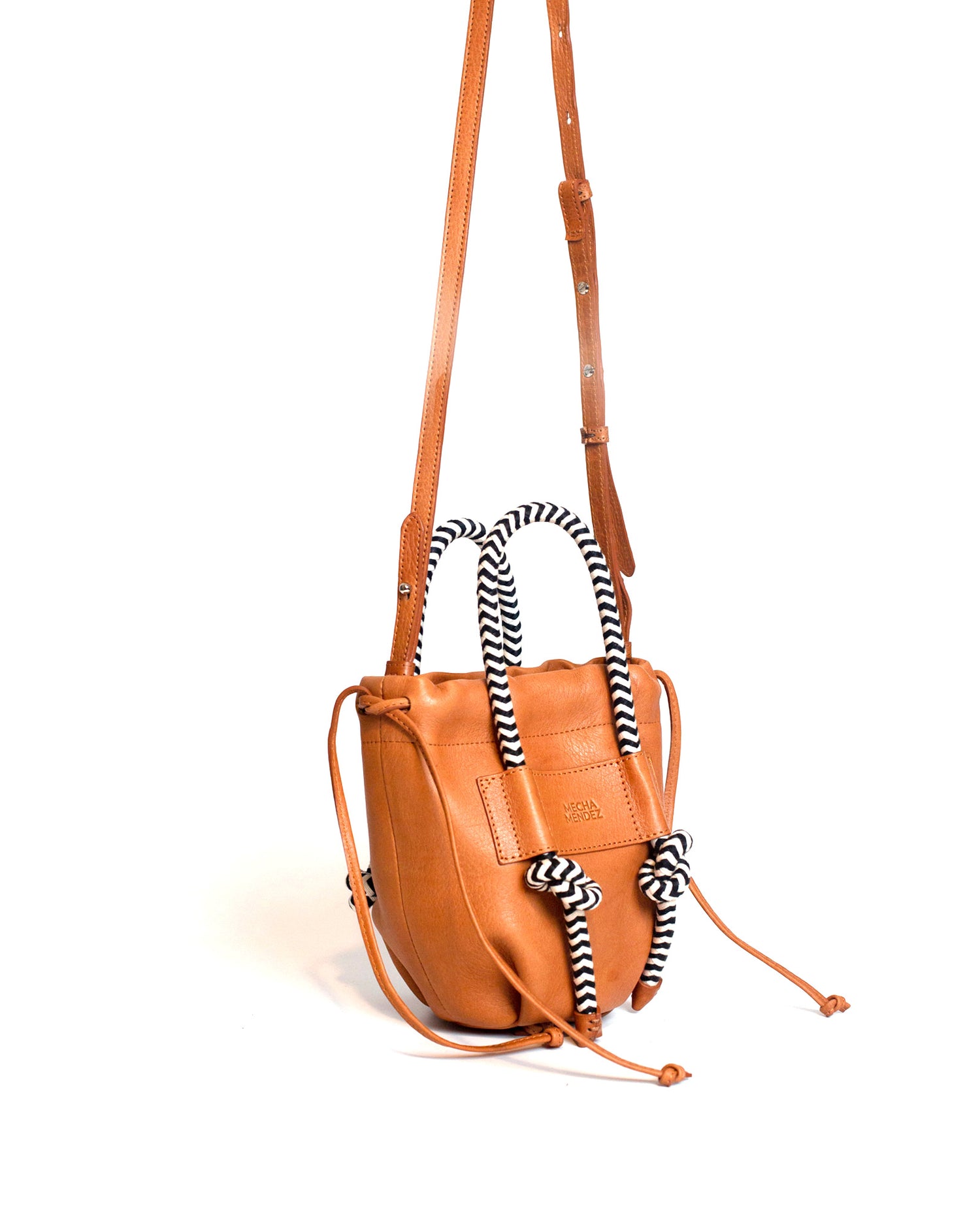 Irupe Mini Leather Bag - Tan Bataraza