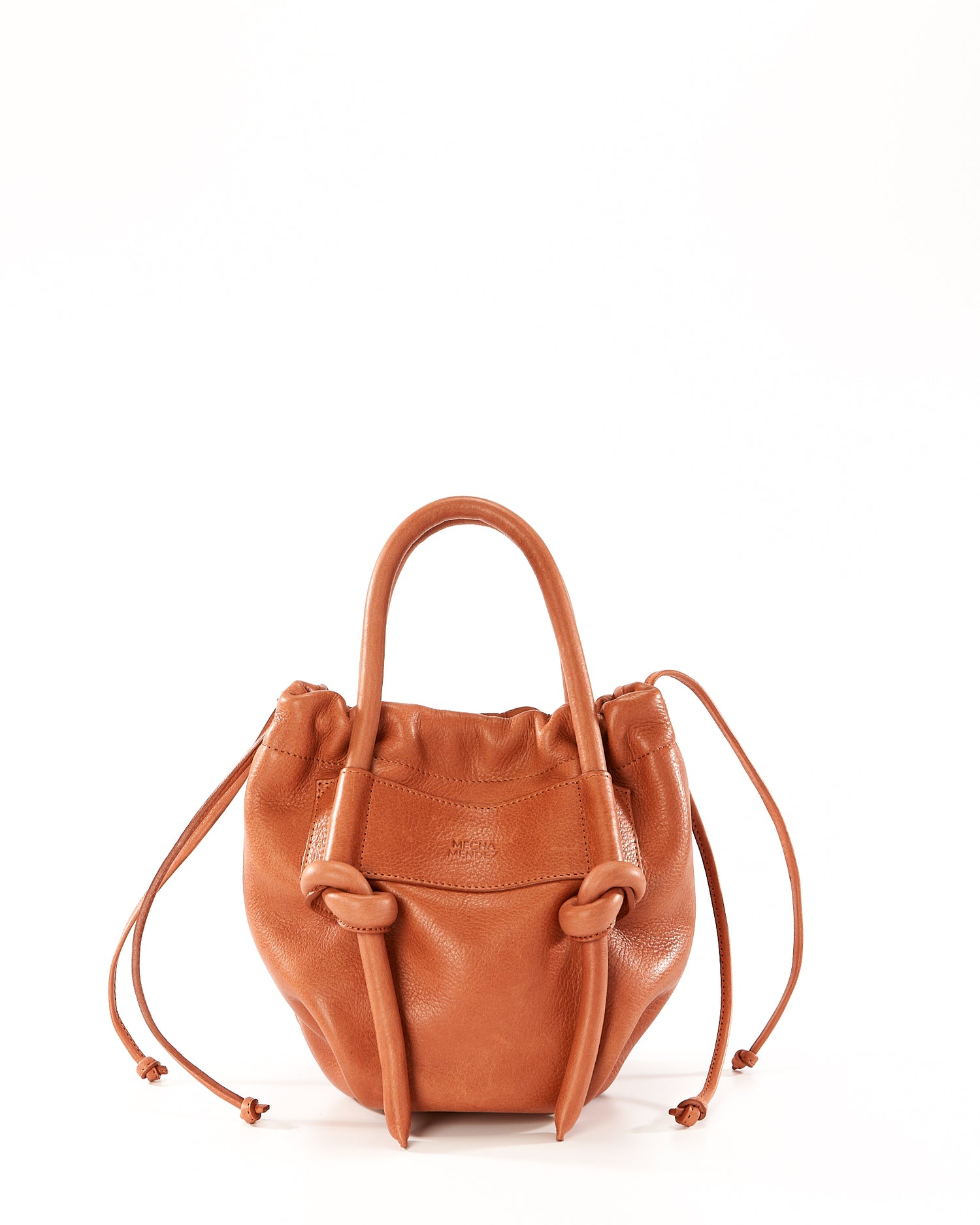 Irupe Medium Leather Bag - Tan
