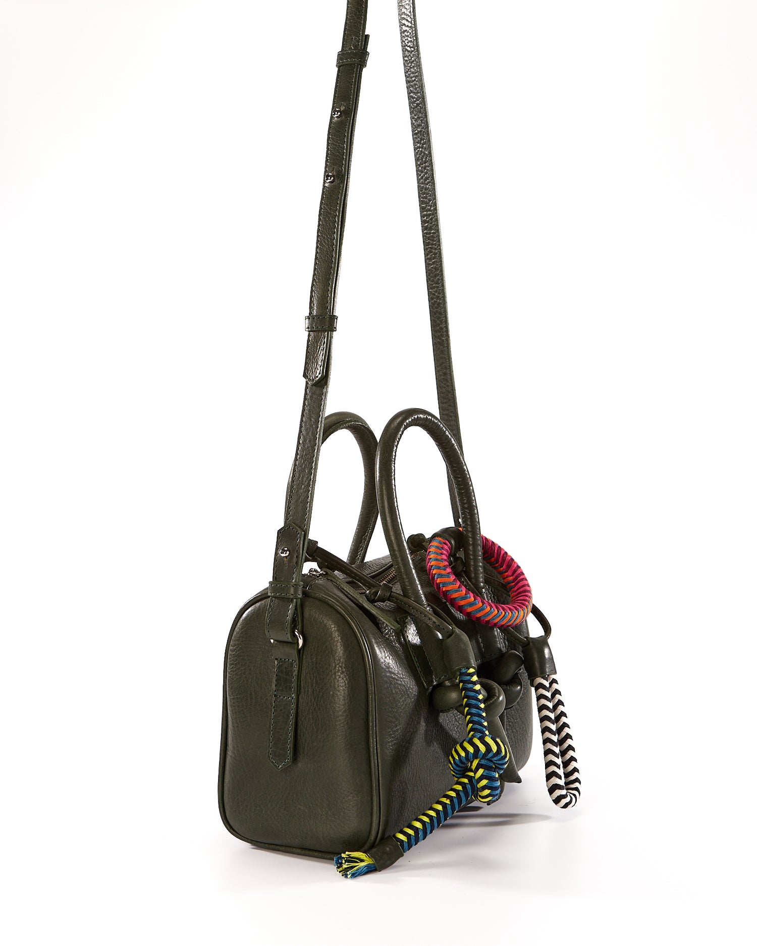 Jegua Trunk Leather Bag - Forest