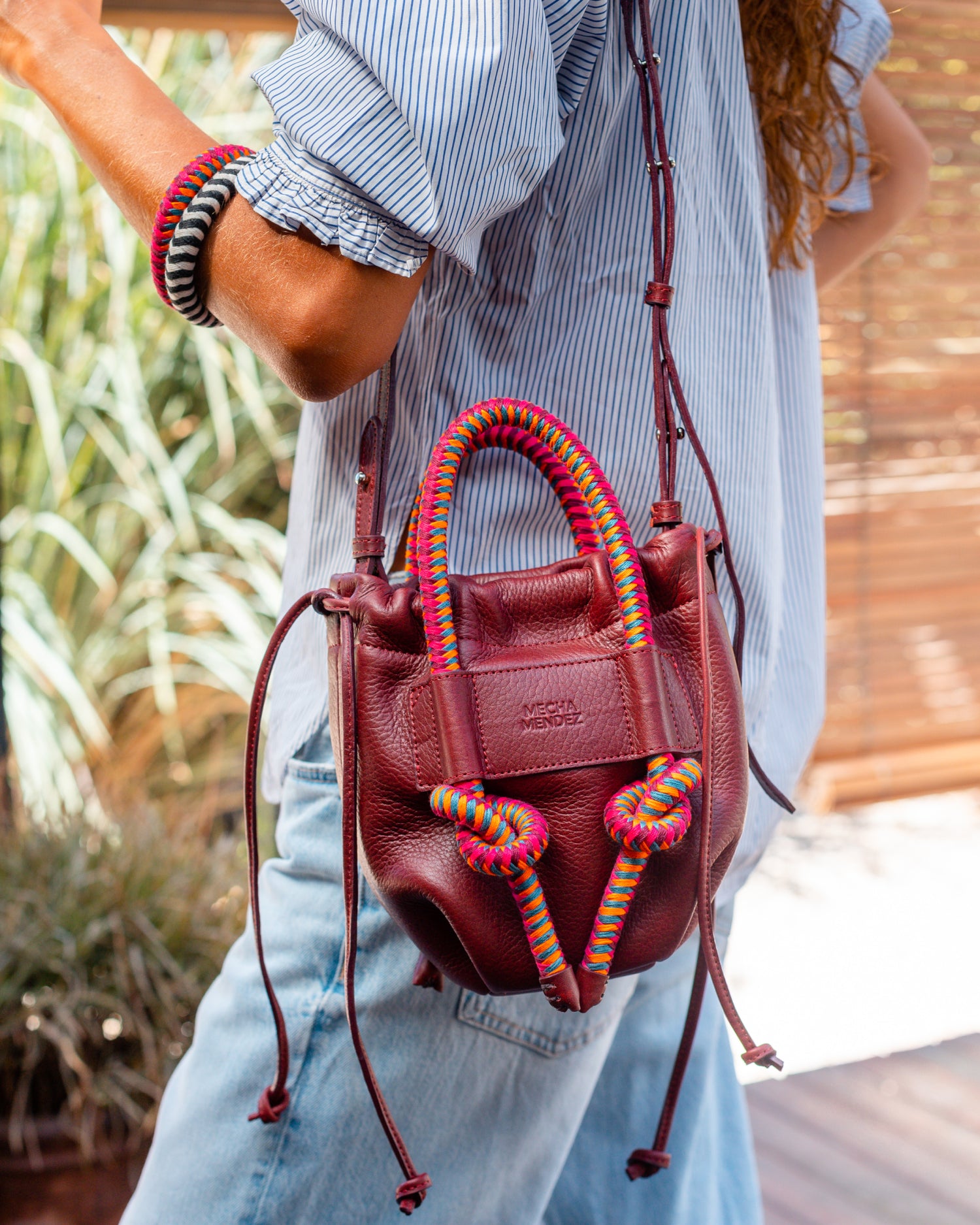 Irupe Mini - Burgundy Hypnotic