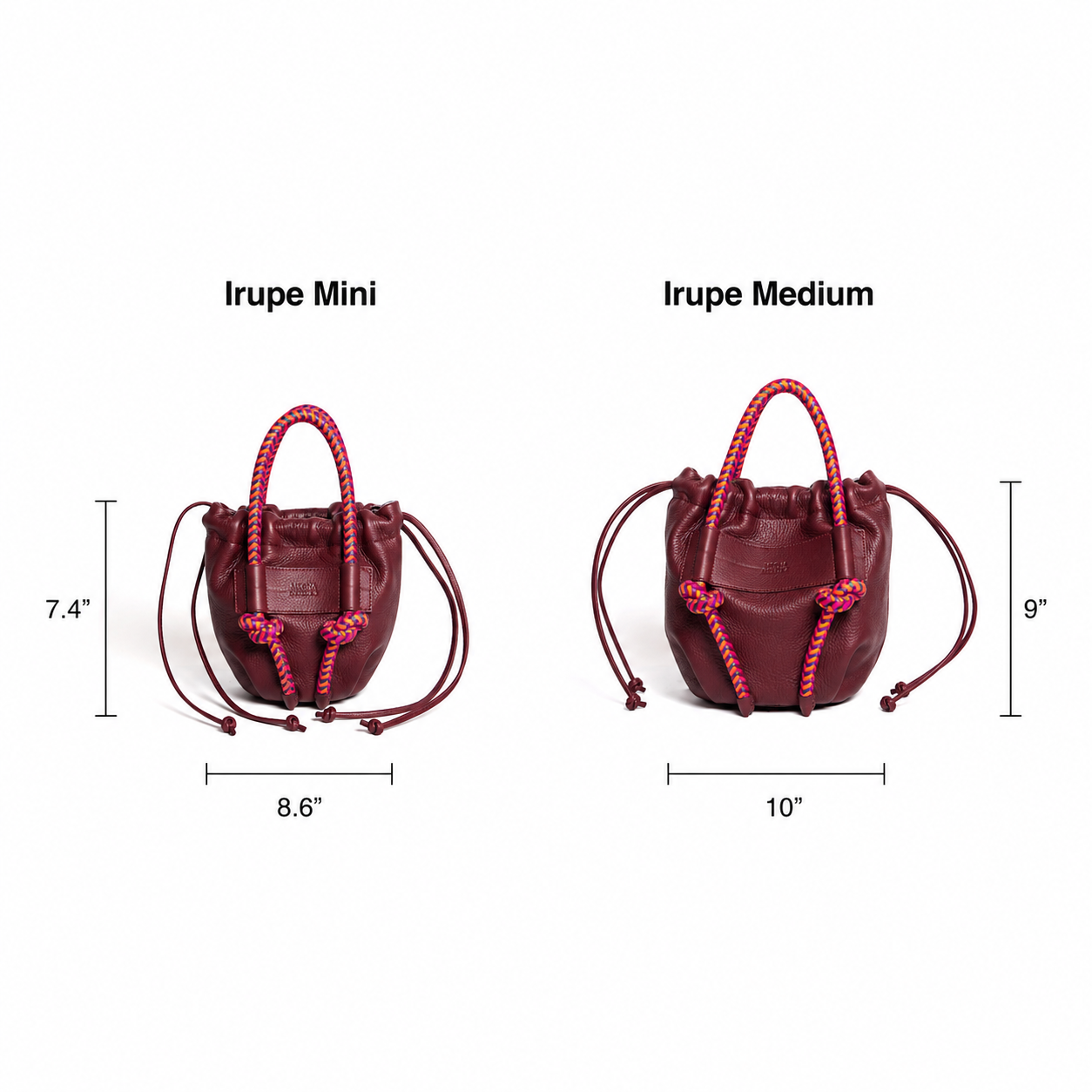 Irupe Medium - Burgundy Hypnotic