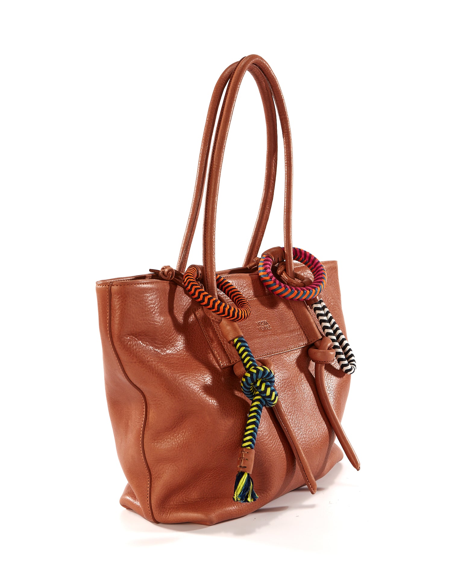Basket Charms Tote - Tan