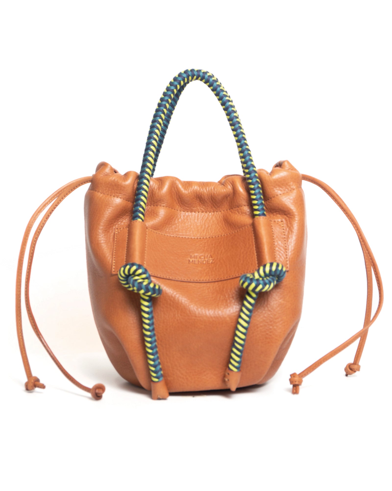 Irupe Medium — Tan Leather Crossbody Bag | Mecha Mendez – MECHA MENDEZ