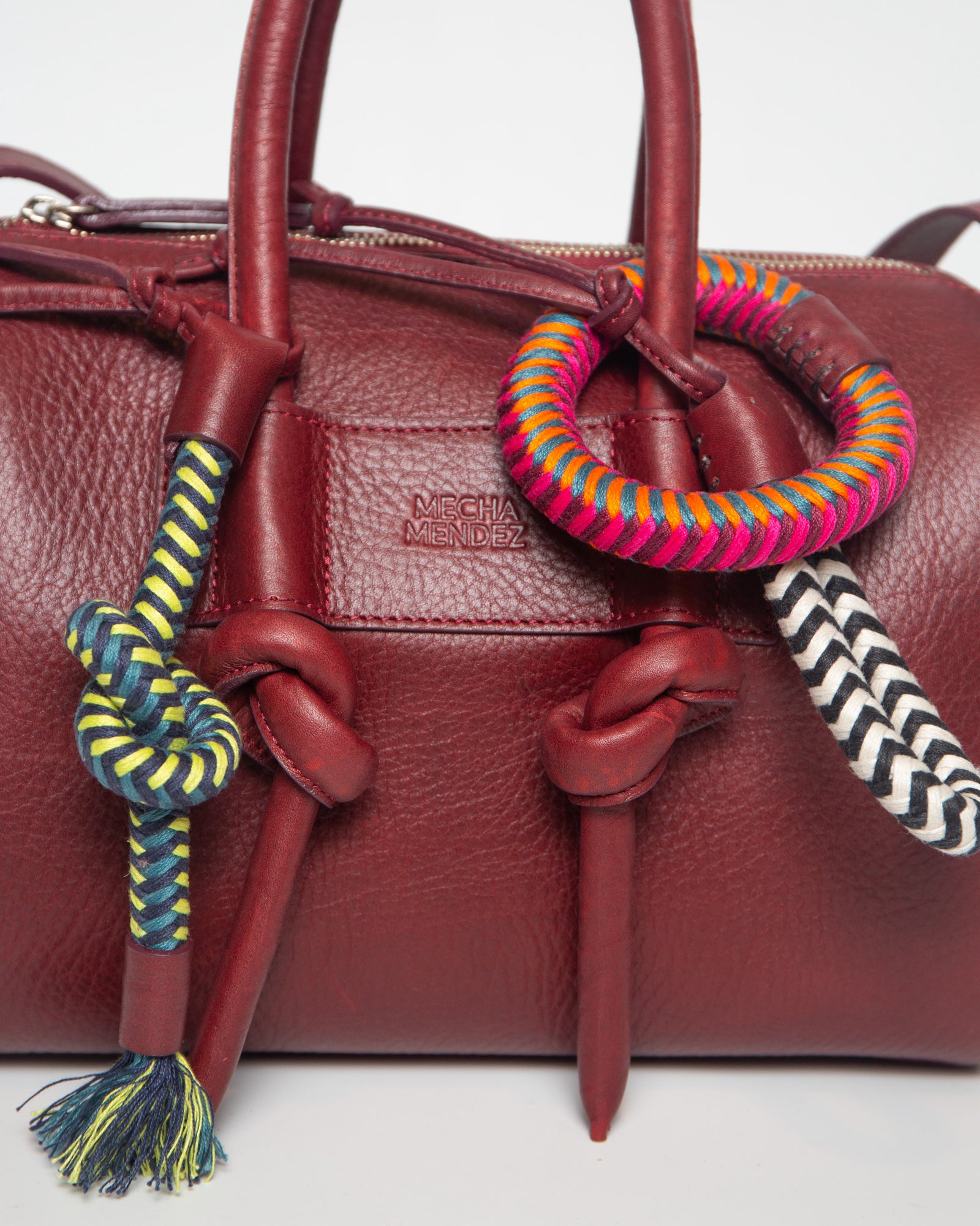 Jegua — Burgundy Leather Trunk Bag | Mecha Mendez – MECHA MENDEZ