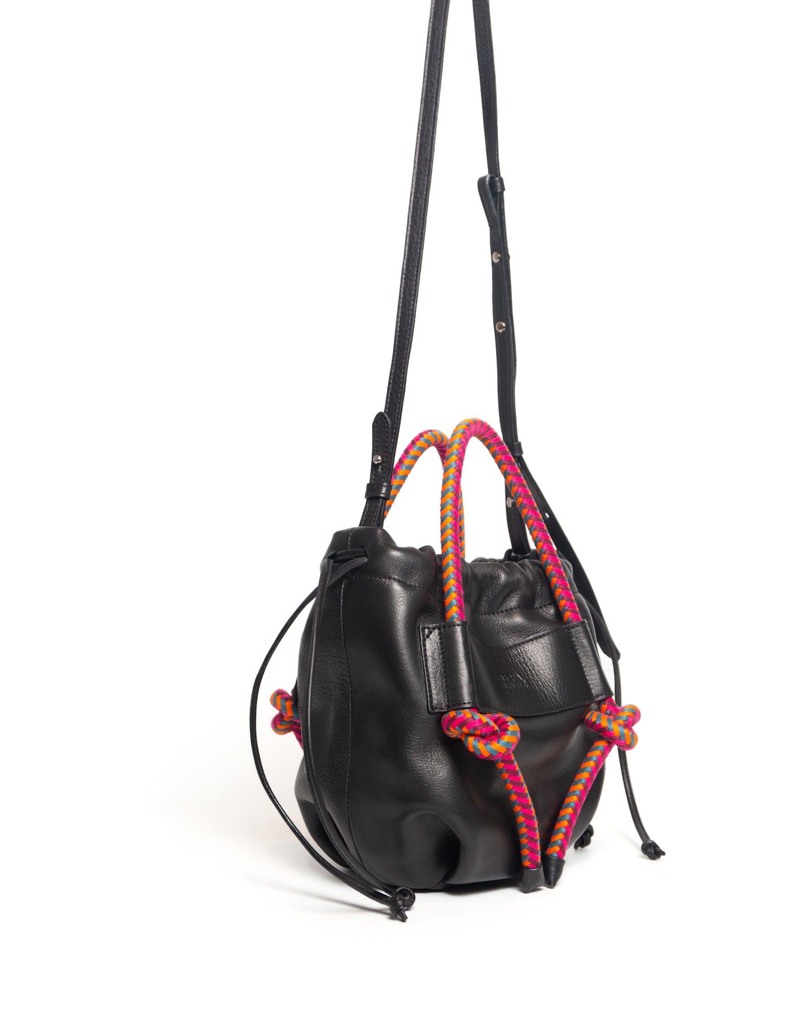 Irupe Medium — Black Hypnotic Crossbody | Mecha Mendez – MECHA MENDEZ