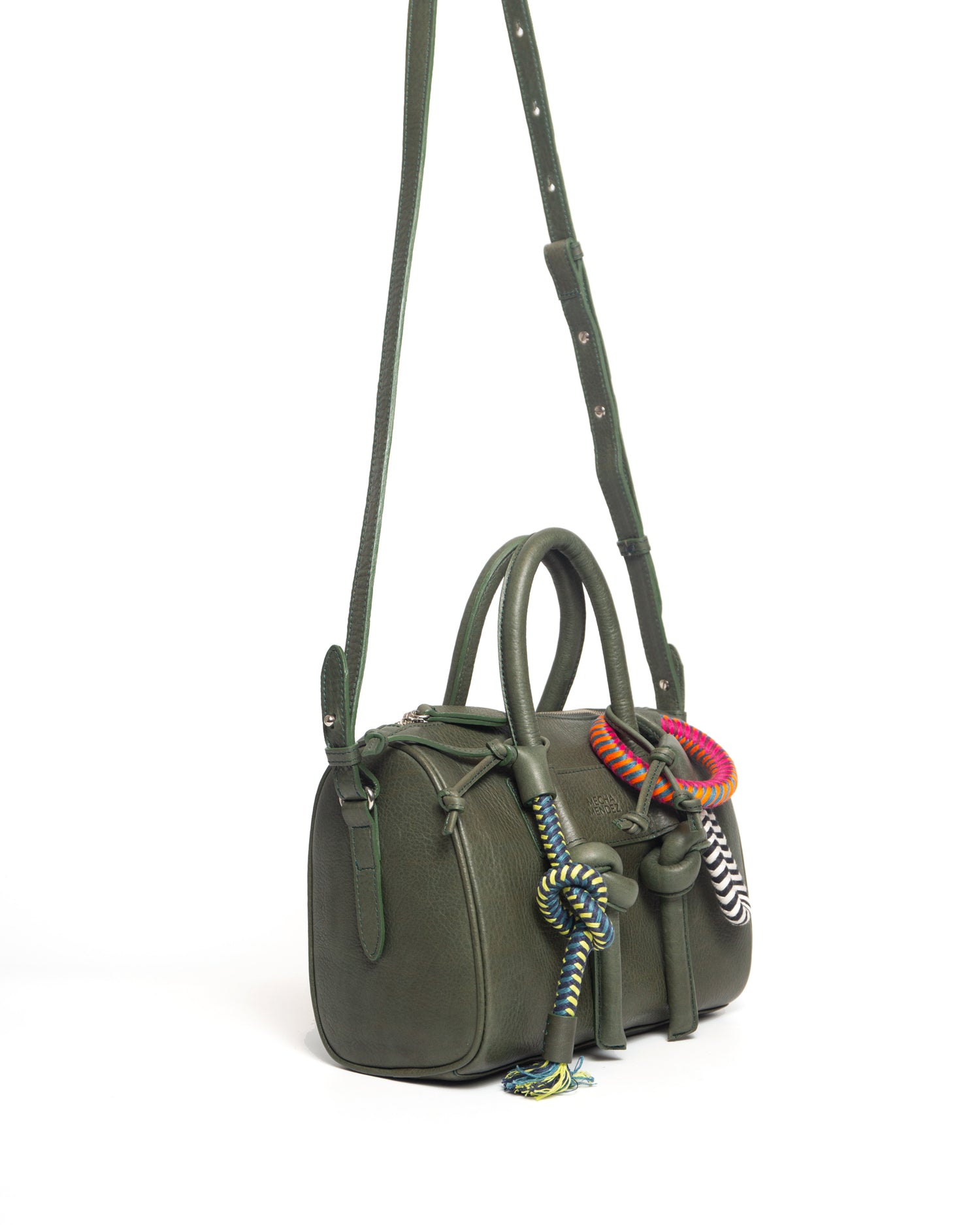 Jegua Trunk Leather Bag - Forest