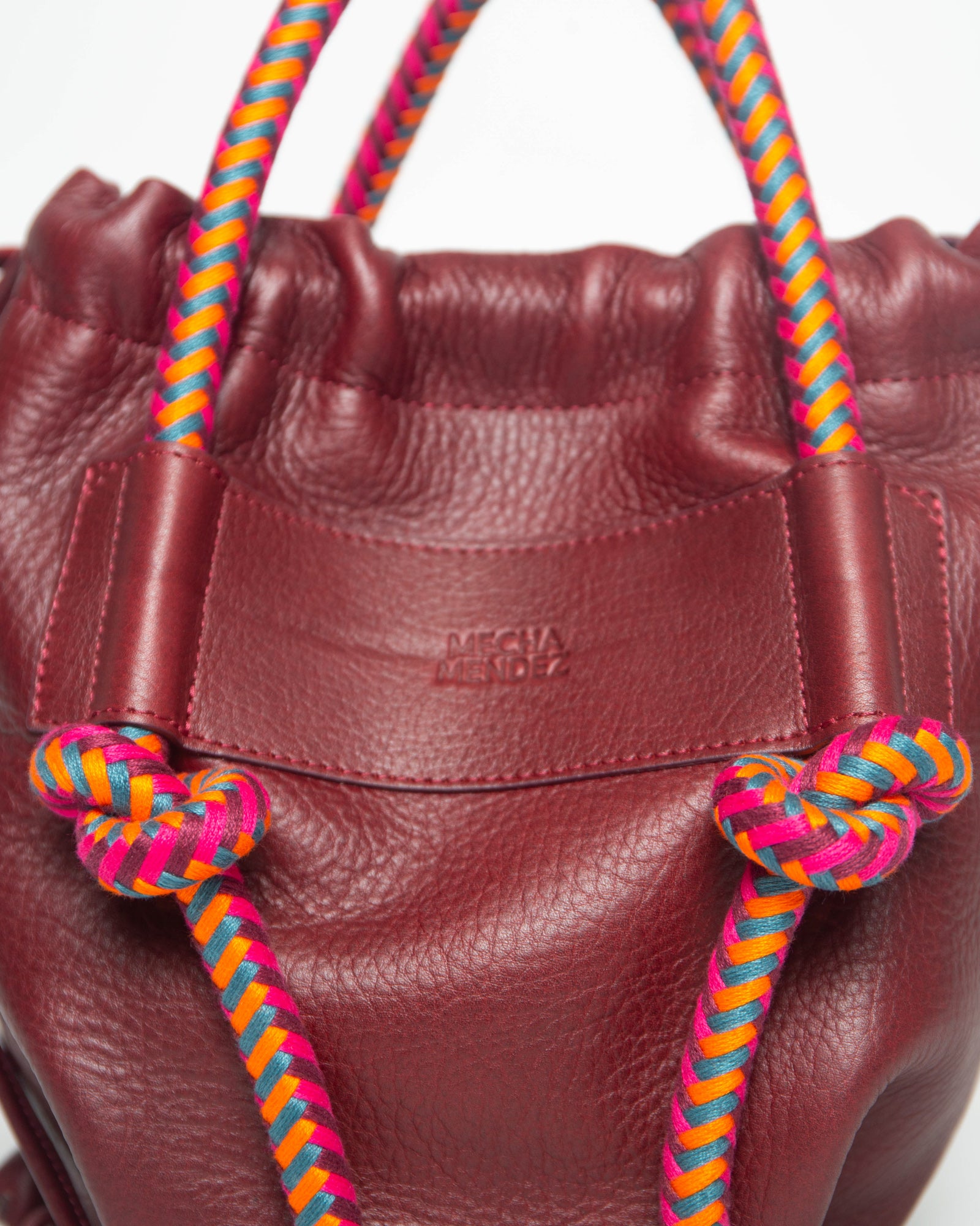 Irupe Medium — Burgundy Leather Crossbody | Mecha Mendez – MECHA