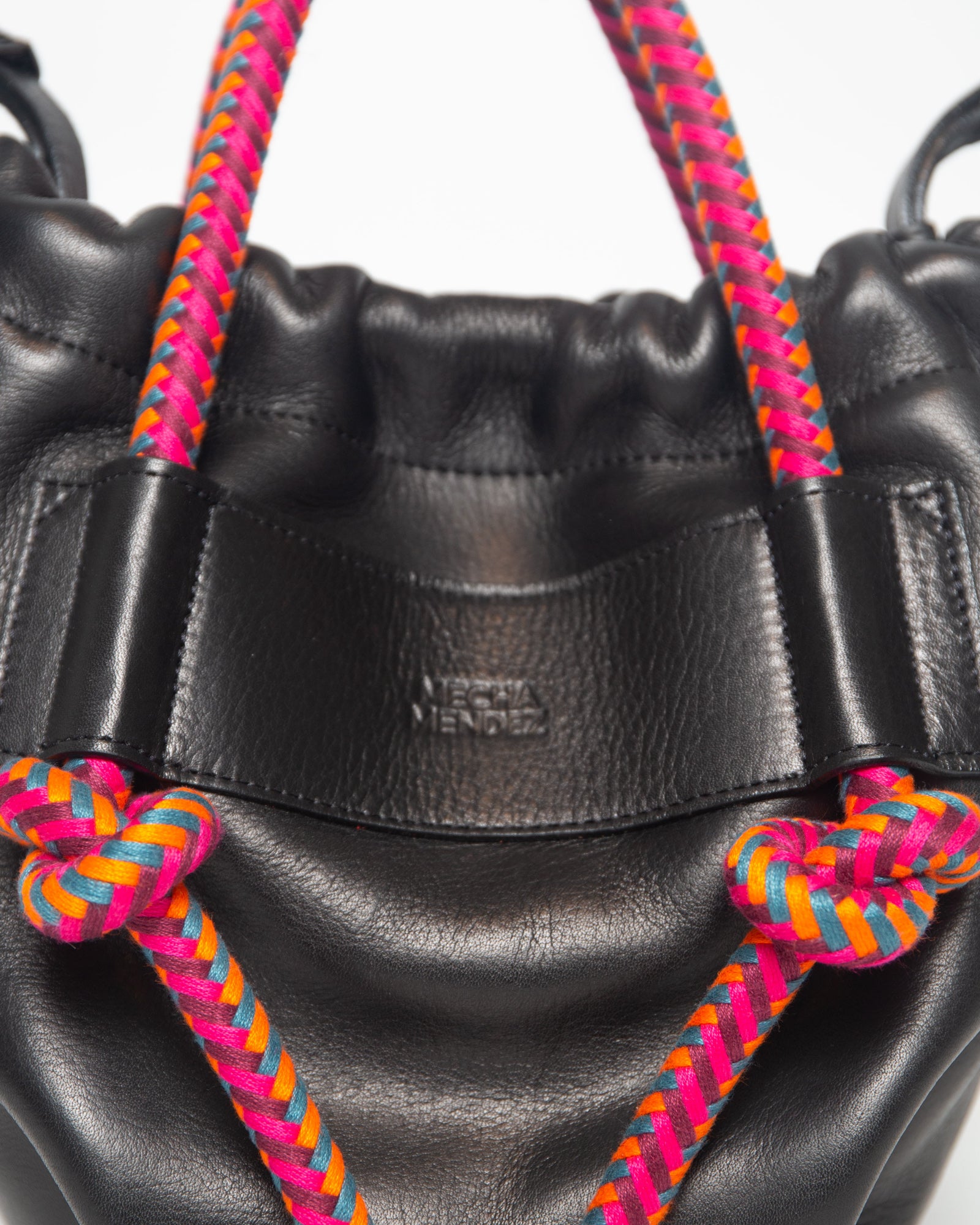 Irupe Medium — Black Hypnotic Crossbody | Mecha Mendez – MECHA MENDEZ