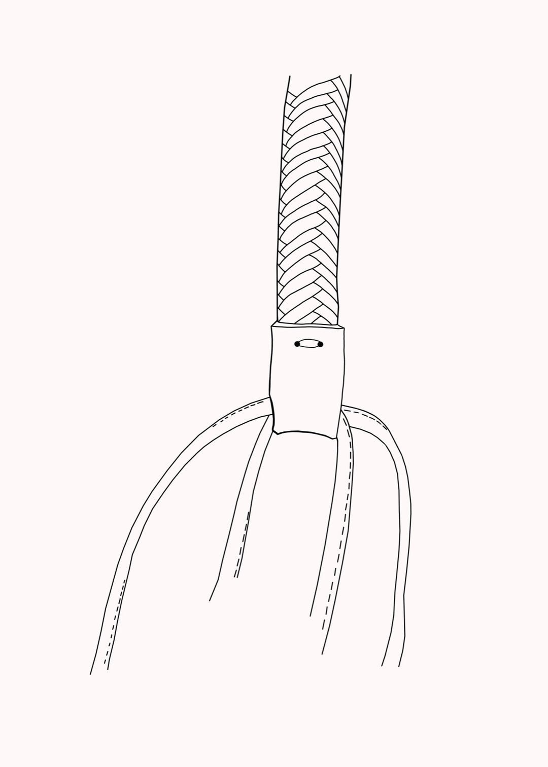 Gaucha Leather Bucket Bag - Tan Pacifico