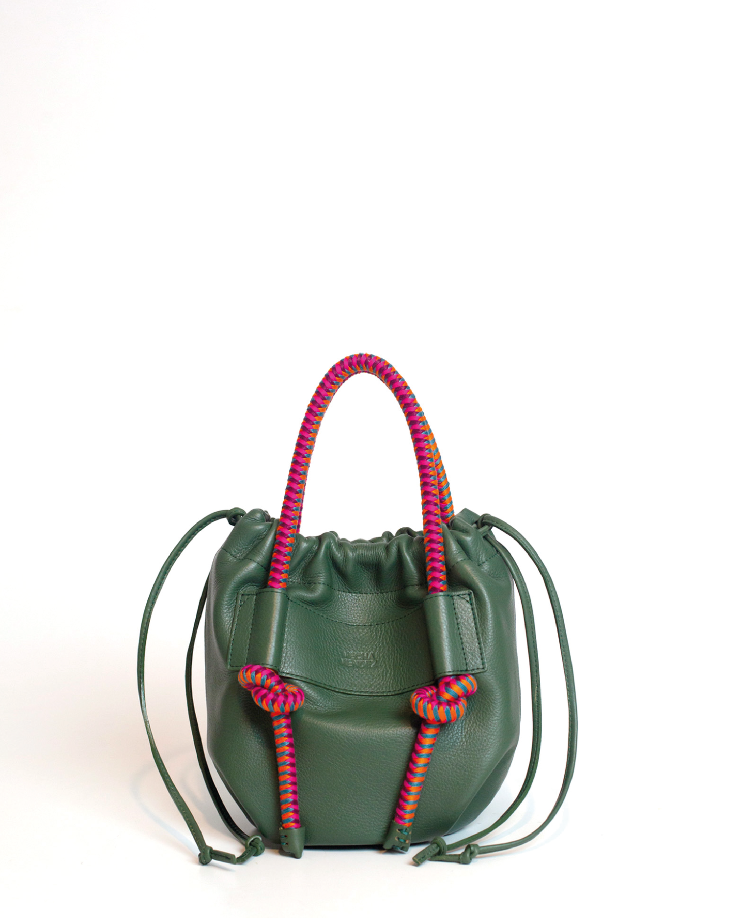 Irupe Medium Leather Bag - Selva Hypnotic