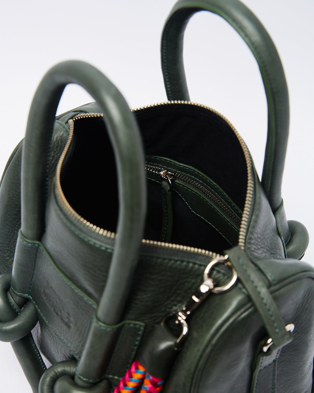 Poty Baul Leather Bag - Forest