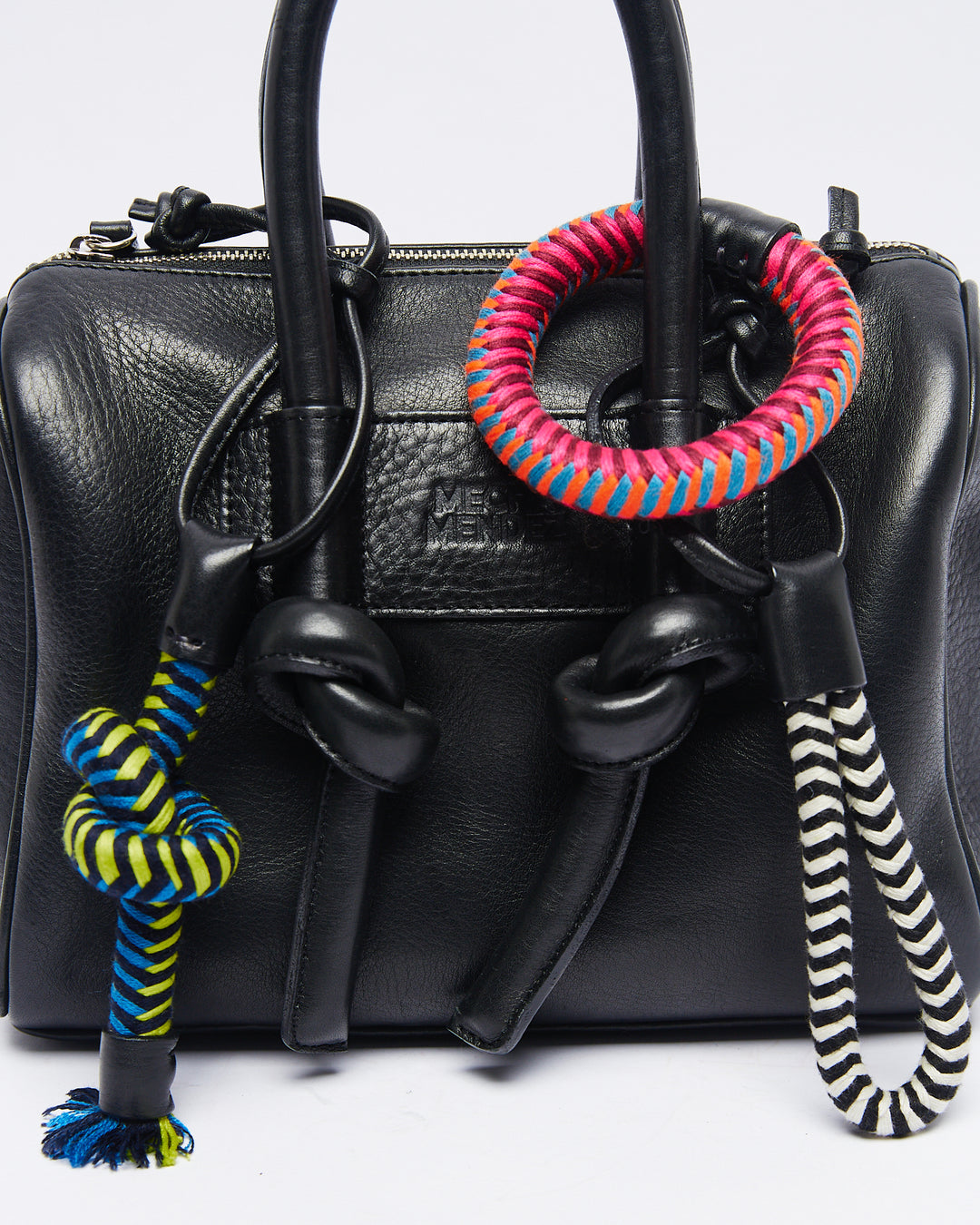 Jegua Baul Leather Bag - Black