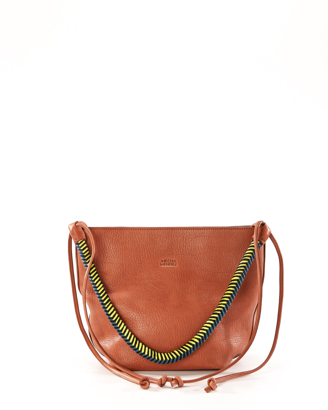 Gaucha Leather Bucket Bag - Tan Pacifico