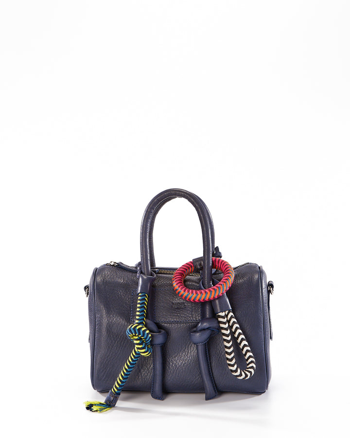 Jegua Baul Leather Bag - Blue