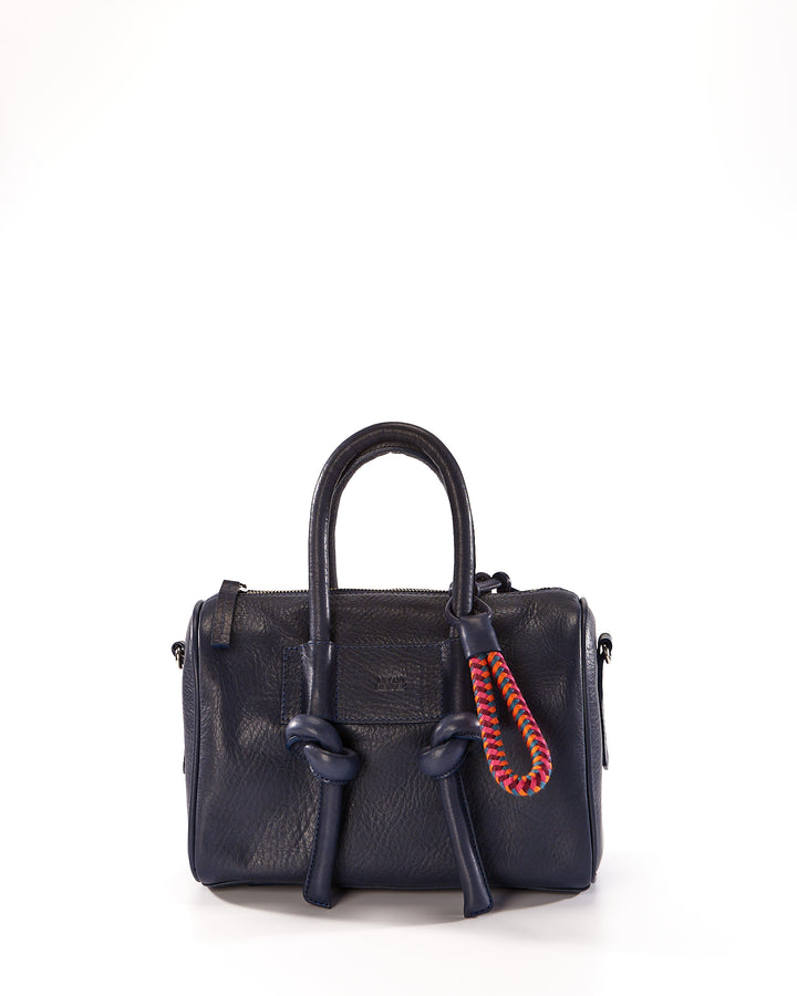 Poty Baul Leather Bag - Blue