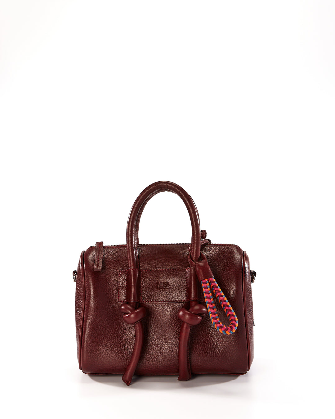 Poty Baul Leather Bag - Burgundy
