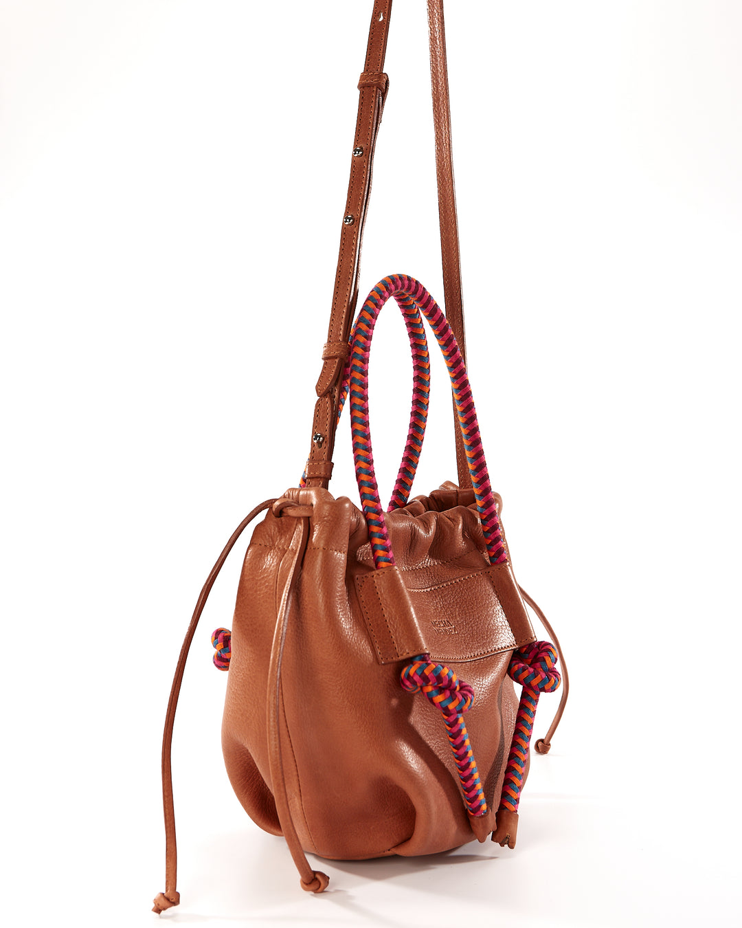Irupe Medium Leather Bag - Tan Hypnotic