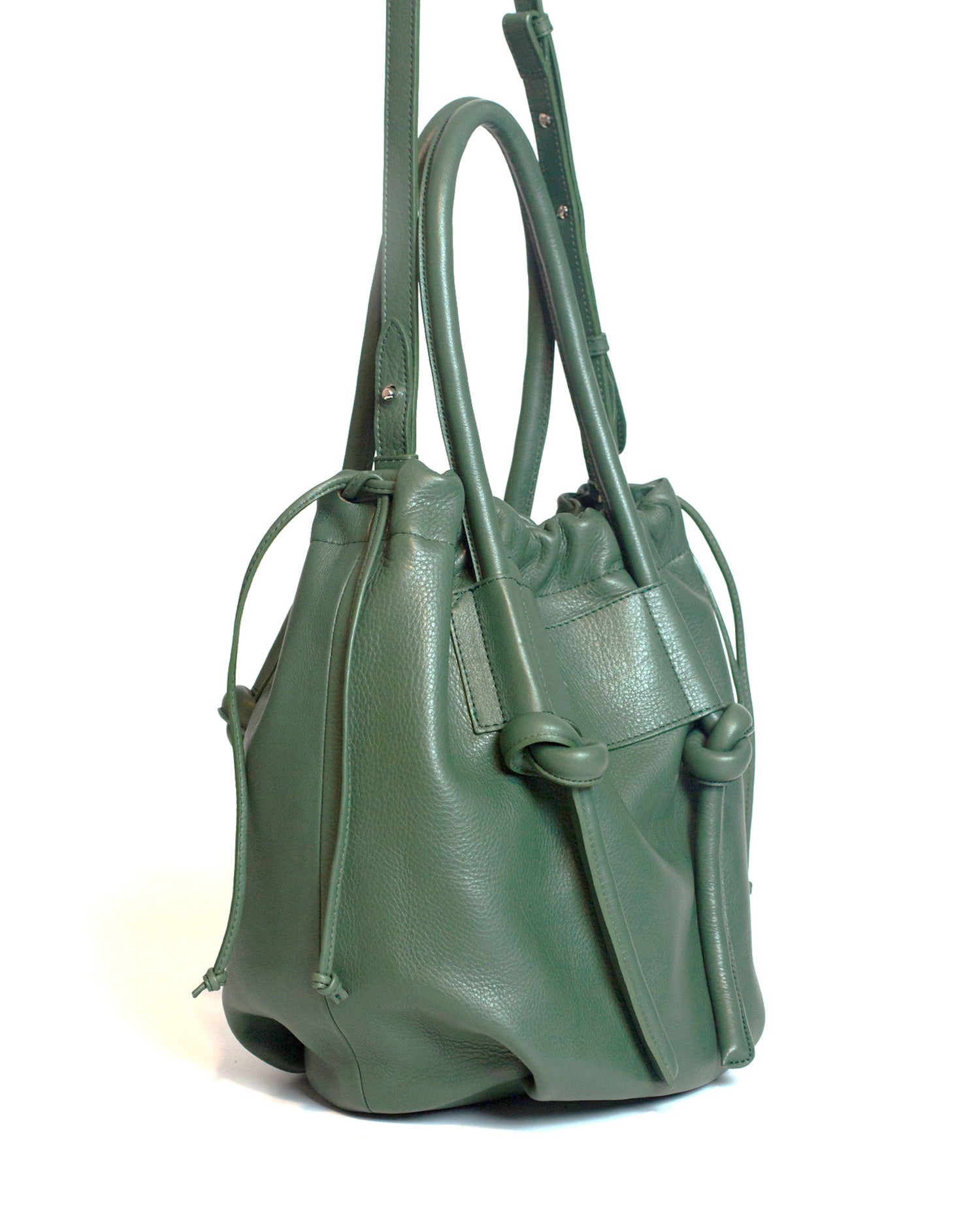 Irupe Large Leather Bag - Selva