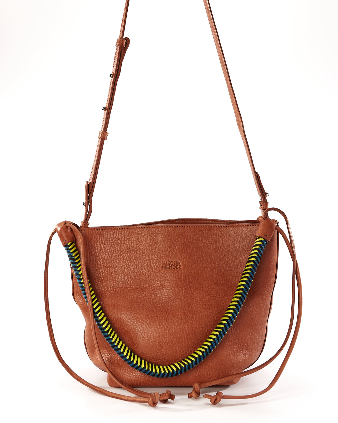 Gaucha Leather Bucket Bag - Tan Pacifico