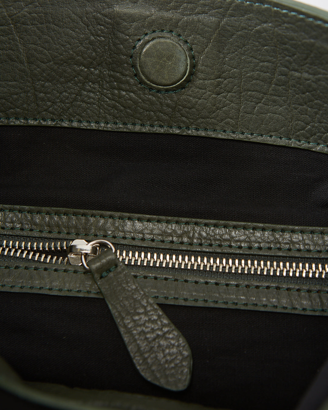 Gaucha Leather Bucket Bag - Forest Hypnotic