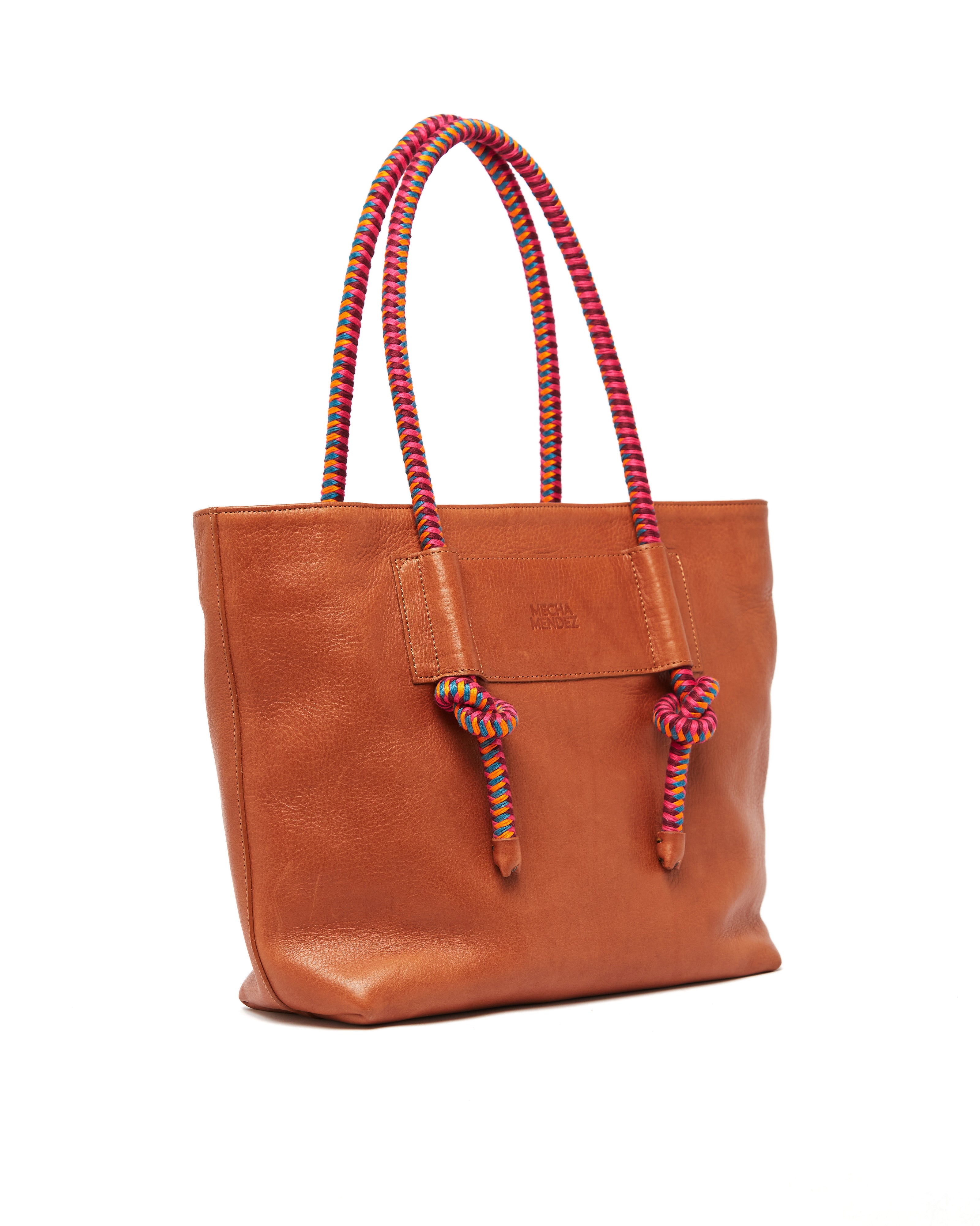 Mecha Tote - Tan Hypnotic – MECHA MENDEZ