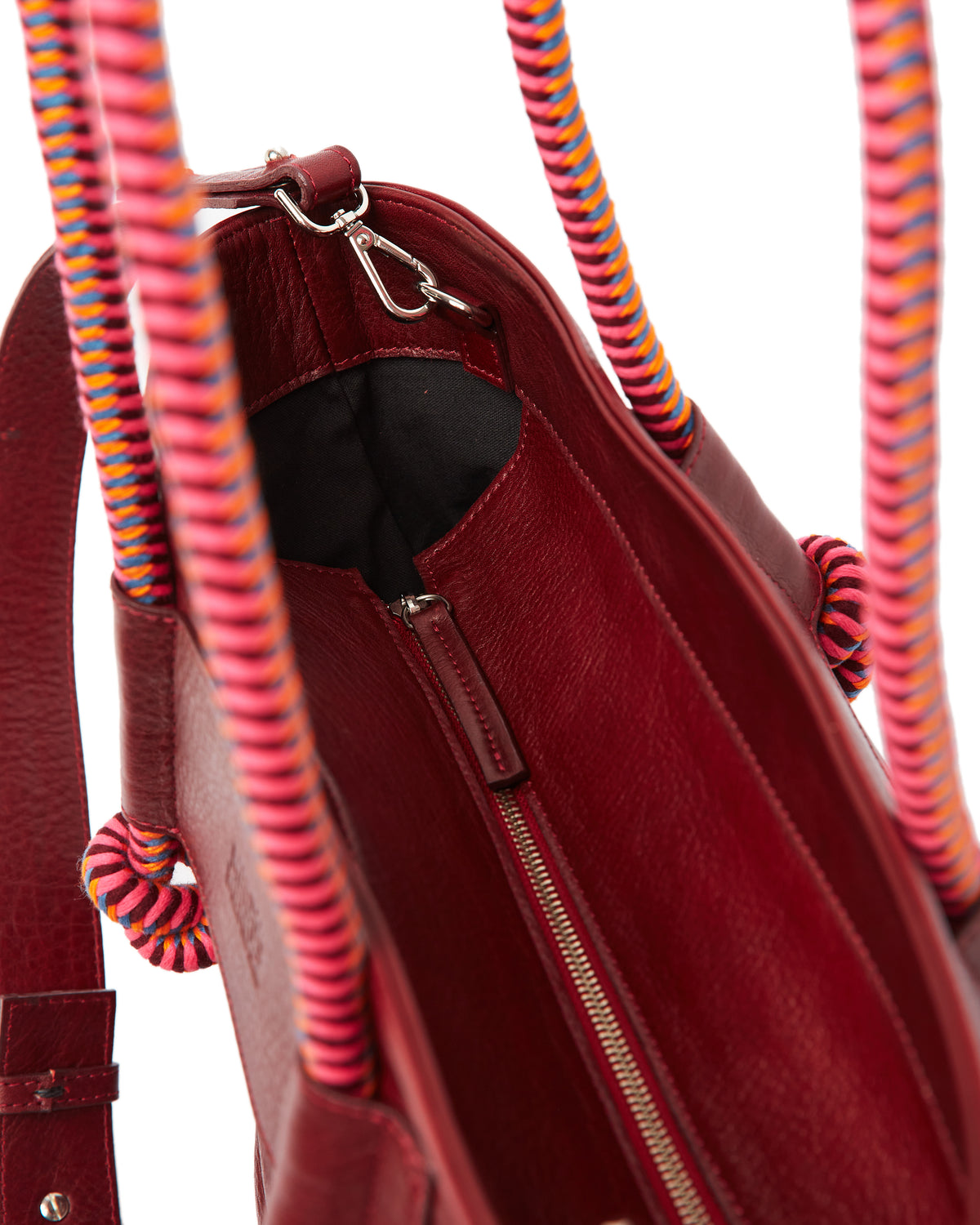 Mecha Tote - Burgundy Hypnotic