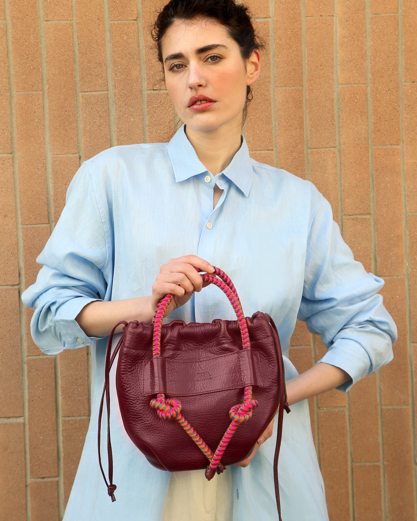 Irupe Medium - Burgundy Hypnotic – MECHA MENDEZ