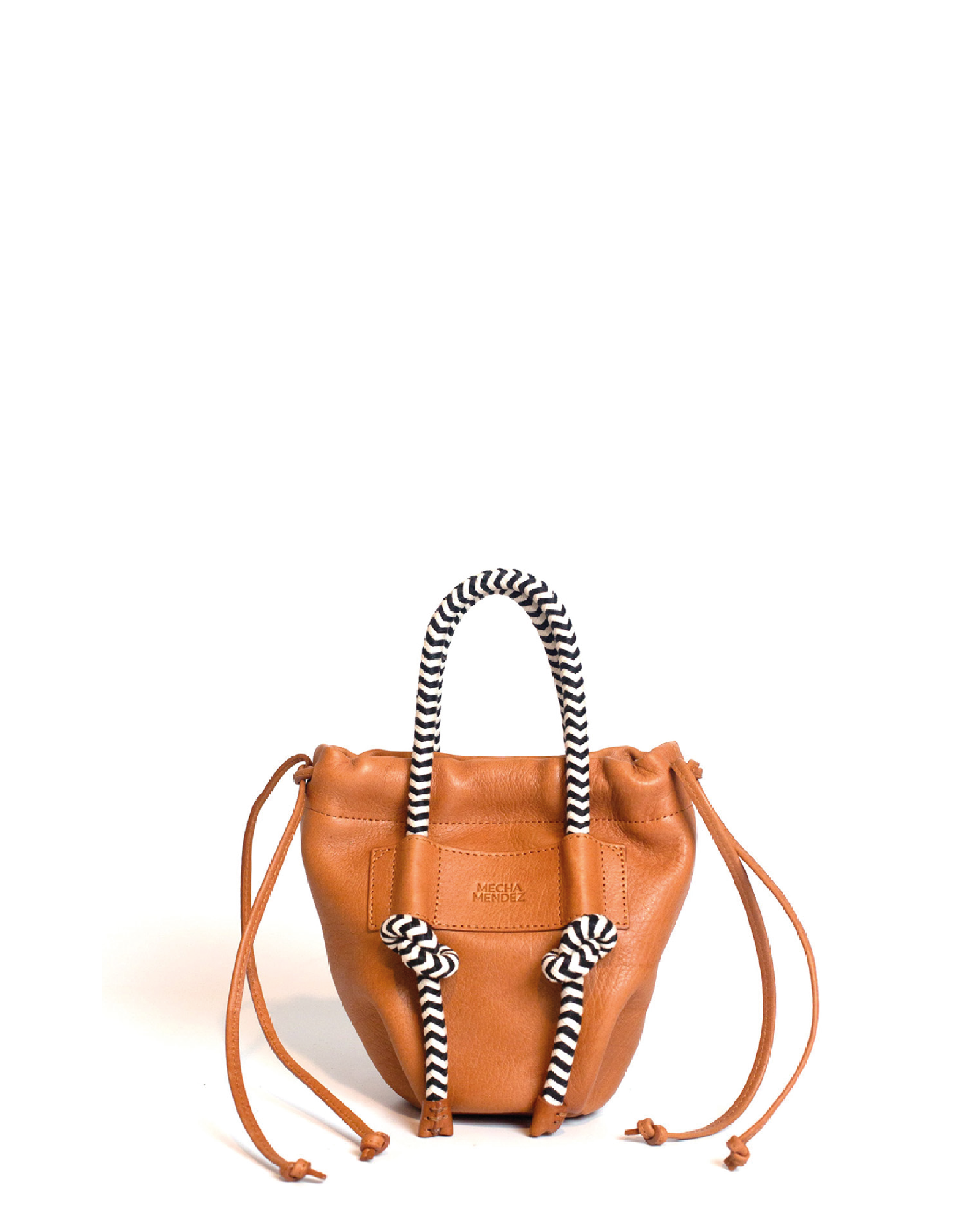 Irupe Mini Leather Bag - Tan Bataraza