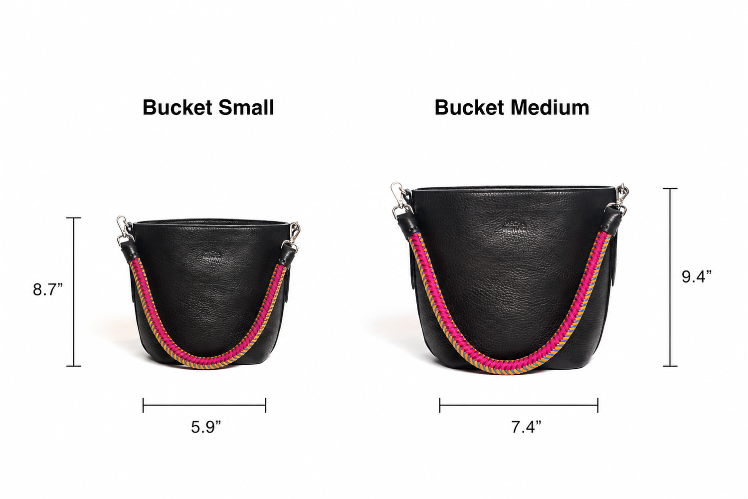 Bucket Medium - Black Hypnotic