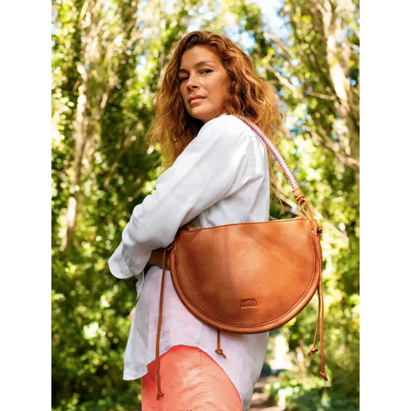 Tan saddle online bag