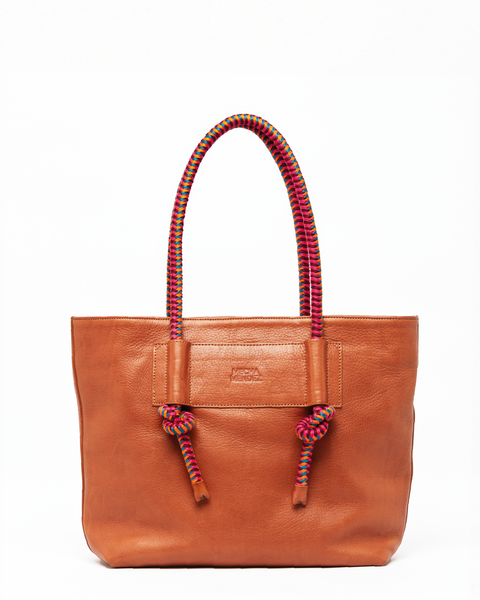 Mecha Tote - Tan Hypnotic – MECHA MENDEZ