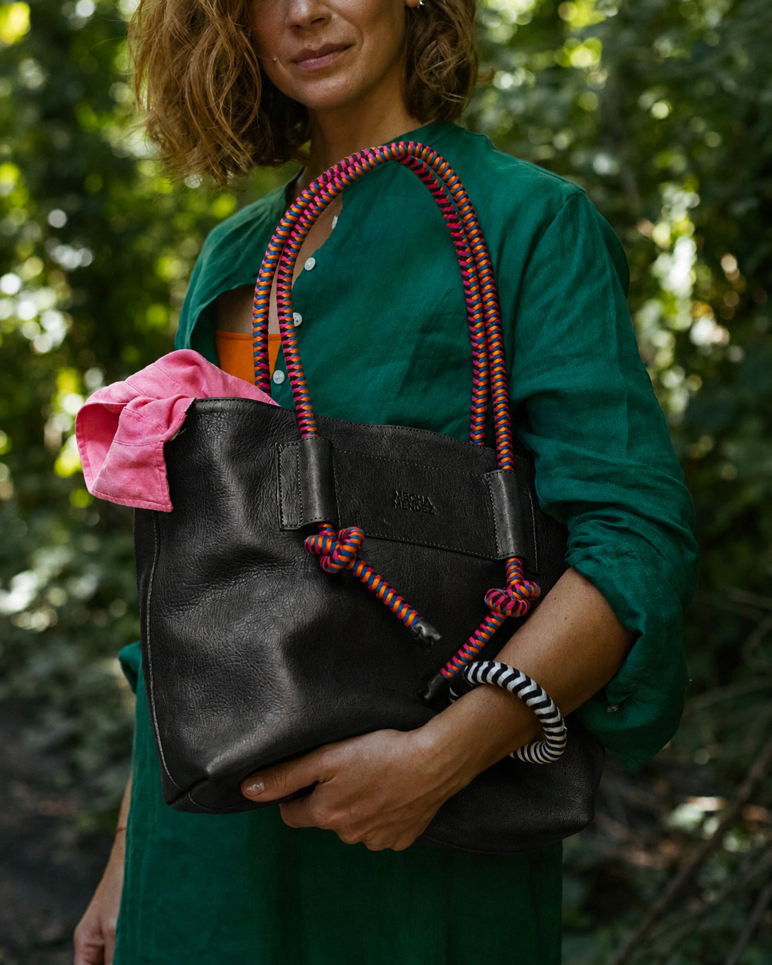 Mecha Tote - Black Hypnotic